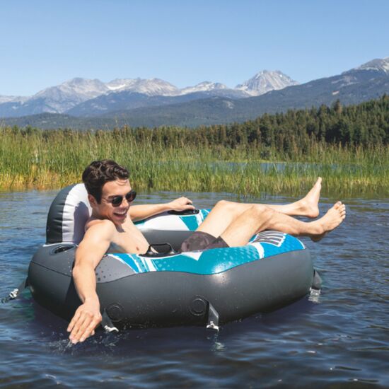 Надувной круг-кресло INTEX "River Run Connect Lounge", 130x126 см, до 100 кг, изображение 2