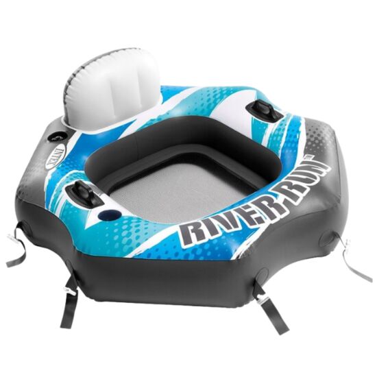 Надувной круг-кресло INTEX "River Run Connect Lounge", 130x126 см, до 100 кг
