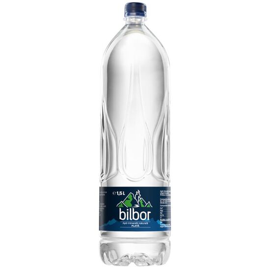 Apa minerala BILBOR naturala, necarbogazificata, 1.5 L