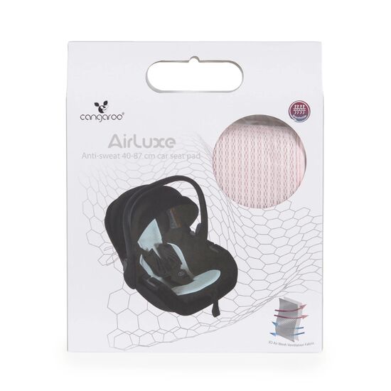 Husa anti-transpiratie pentru scaun auto Moni Airluxe, 40–87 cm, Pink, 3 image