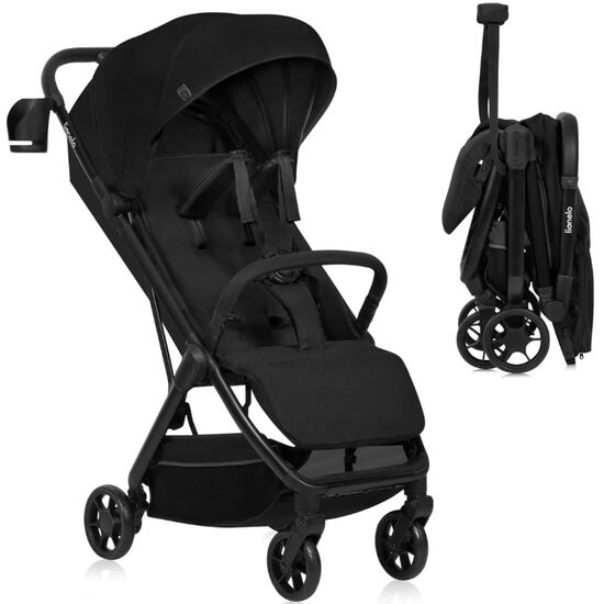 Carucior Lionelo Julie Air, Black Onyx, 7 image
