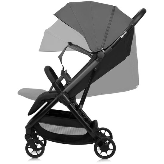 Carucior Lionelo Julie Air, Grey Stone, 3 image