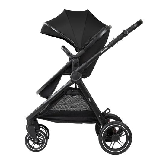 Carucior 3in1 Kikkaboo Ava, Black, 4 image