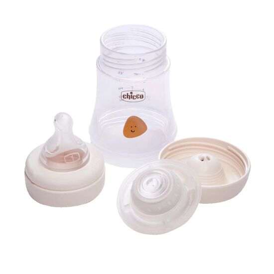 Biberon Caretero Chicco Perfect5, Neutru, 0+, 150ml, 2 image