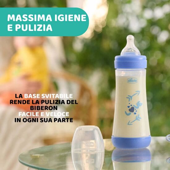 Biberon Caretero Chicco Perfect 5, Fast Flow, 300 ml, 2 image