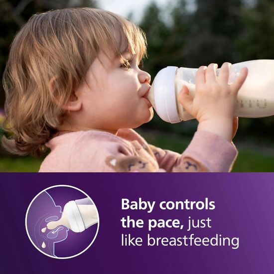 Набор 2 бутылочки Philips Avent Natural, 330 ml, изображение 2