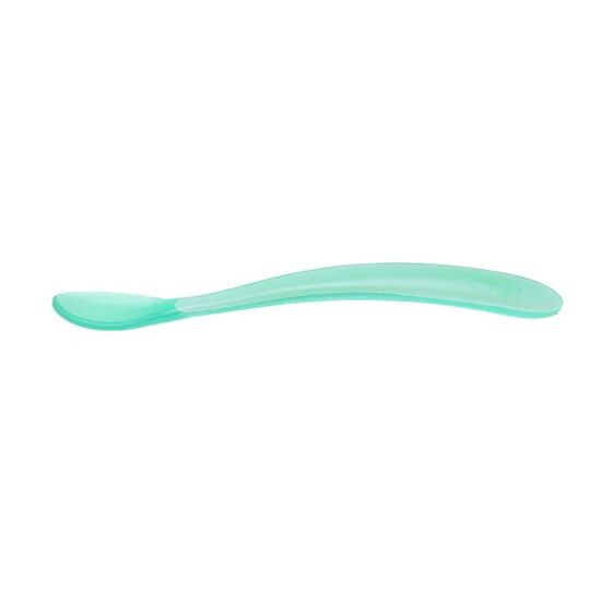 Linguriță cu vârf din silicon Caretero CHICCO, 6 luni+, Blue, 2 buc, 5 image