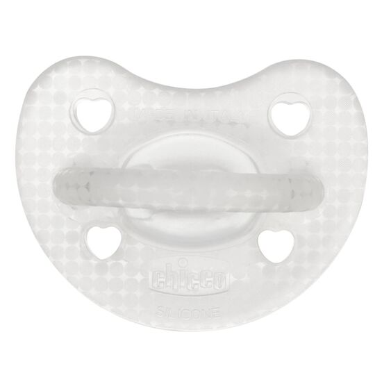 Suzeta Caretero Chicco Physio Crystal, 2–6 luni, 2 buc, 2 image