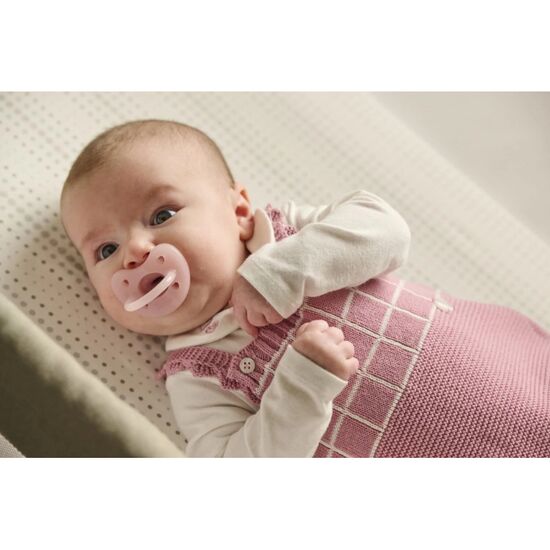 Suzeta Caretero Chicco Physio Soft, 2–6 luni, Pink, 2 buc, 3 image