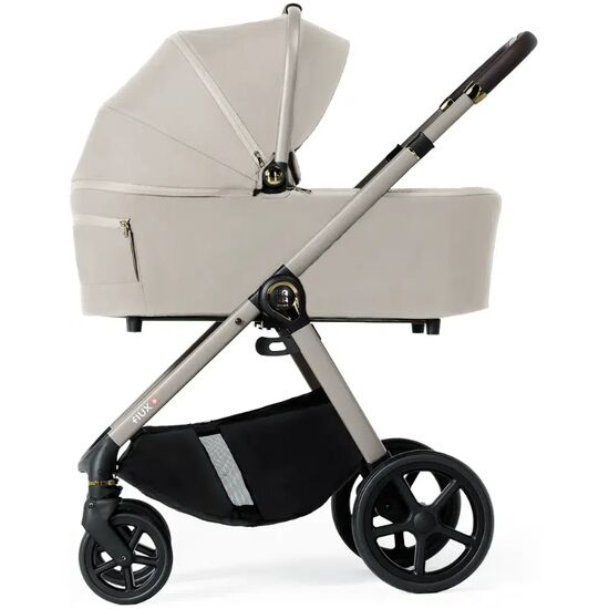 Carucior 2in1 DadaPrams Flux Almond, + Adaptoare