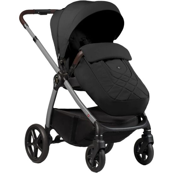 Carucior 2in1 DadaPrams Flux, + Adaptoare, Black, 3 image