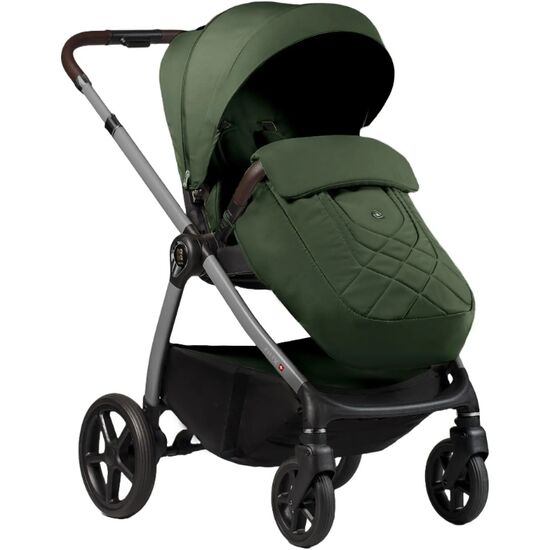 Carucior 2in1 DadaPrams Flux,+ Adaptoare, Green, 3 image