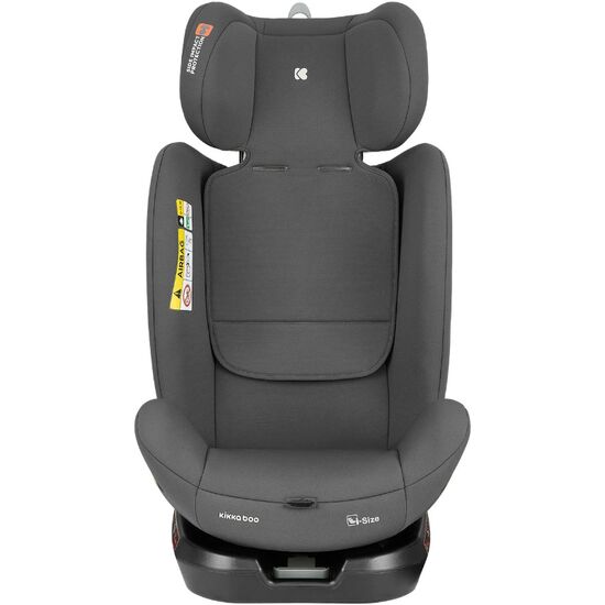 Scaun auto KIKKABOO, 0-36 kg, (i-Size 40-150 cm), isofix, i-Moove 2, Dark Grey, 4 image