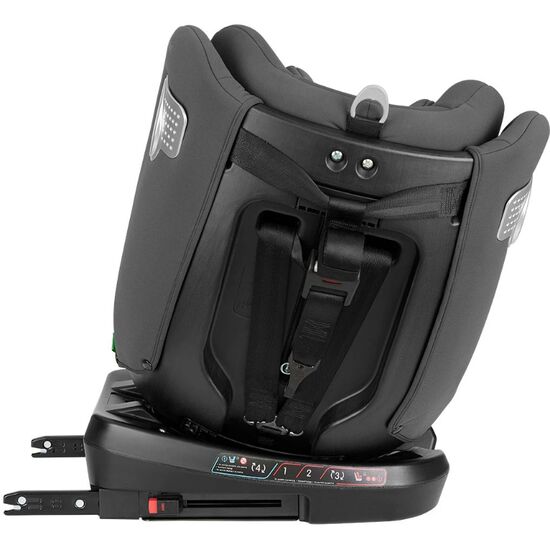 Scaun auto KIKKABOO, 0-36 kg, (i-Size 40-150 cm), isofix, i-Moove 2, Dark Grey, 9 image