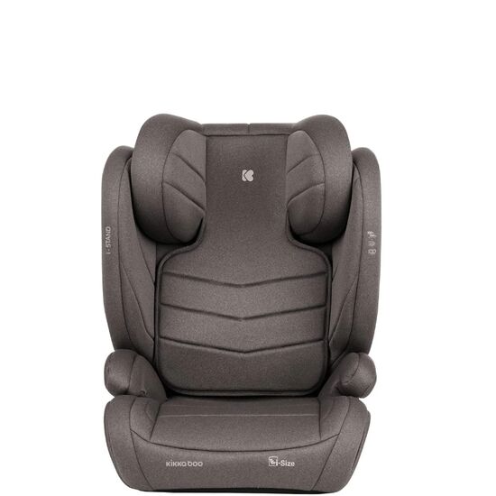 Автокресло KIKKABOO, 15–36 кг, (i-Size 100–150 см), Isofix i-Stand, Brown, изображение 2