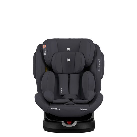 Scaun auto KIKKABOO 0-36 kg, (40-150 cm), isofix i-Felix, Dark Grey, 2 image
