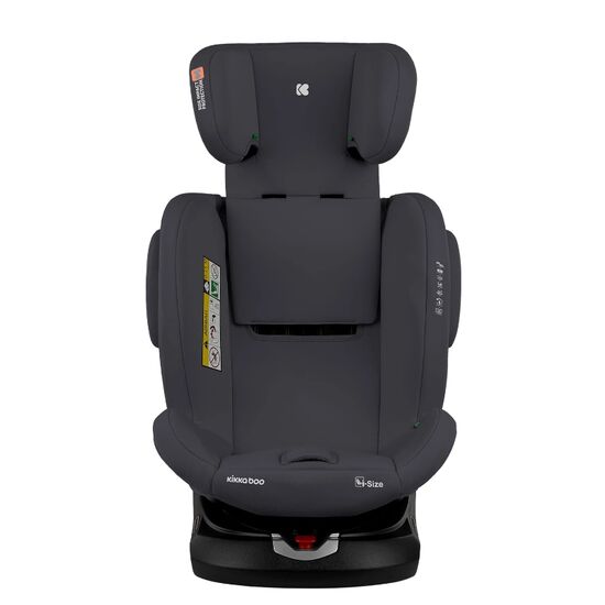 Scaun auto KIKKABOO 0-36 kg, (40-150 cm), isofix i-Felix, Dark Grey, 4 image