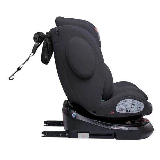 Scaun auto KIKKABOO 0-36 kg, (40-150 cm), isofix i-Felix, Dark Grey, 5 image
