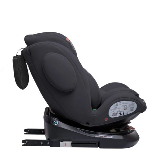 Scaun auto KIKKABOO 0-36 kg, (40-150 cm), isofix i-Felix, Dark Grey, 6 image