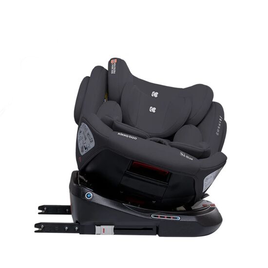 Scaun auto KIKKABOO 0-36 kg, (40-150 cm), isofix i-Felix, Dark Grey, 8 image