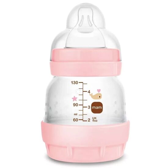 Biberon anticolici MAM Perfect Start Sealife Girl, 130 ml