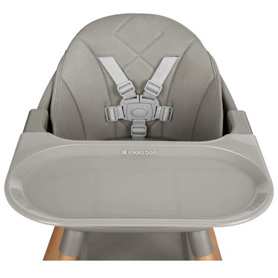 Стульчик для кормления 2 в 1 Kikkaboo Woody, Grey 2024, изображение 9