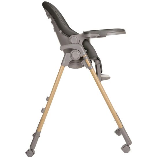 Scaun de masa Kikkaboo Olive, Dark Grey, 4 image