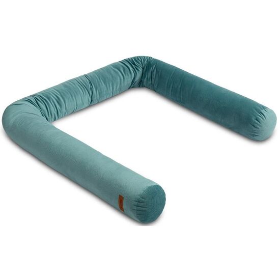 Protecție pentru pătuț CARETERO Roller Velvet Emerald, 200x15 cm