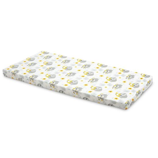 Saltea pentru copii CARETERO Sensillo Sloth, 120x60x6 cm