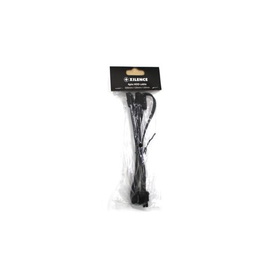 Cablu pentru hard disk Xilence HDD 4pin, Black