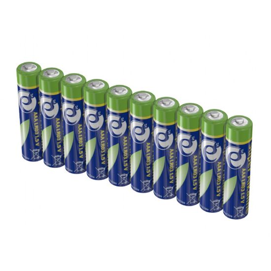 Супер щелочные батарейки ААА Gembird EG-BA-AAASA-01,10-pack, изображение 2