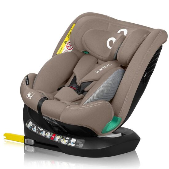 Автокресло LIONELO Bastiaan One Beige Sand i-Size ISOFIX, 0-36 кг, изображение 10
