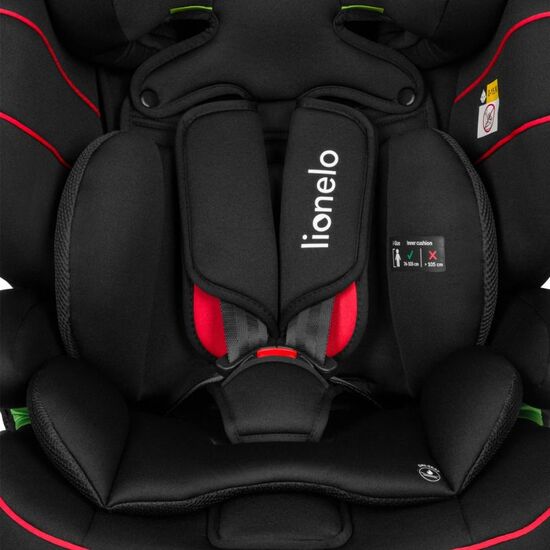 Scaun auto LIONELO Levi Sporty Black I-Size, 9-36 kg, 8 image