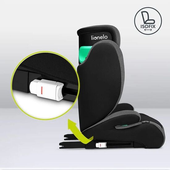 Scaun auto LIONELO Hugo Pink Baby I-Size ISOFIX, 15-36 kg, 9 image