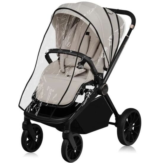 Прогулочная коляска с реверсивным блоком LIONELO Mika Plus Beige Sand, изображение 6
