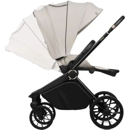 Прогулочная коляска с реверсивным блоком LIONELO Mika Plus Beige Sand, изображение 3