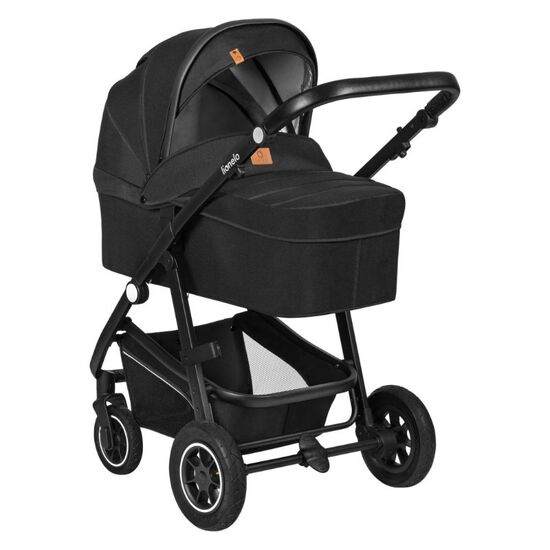 Коляска LIONELO 3-в-1 Bianka Black Onyx