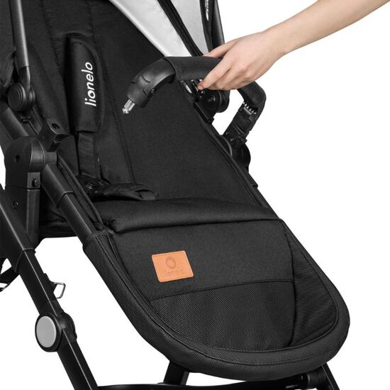 Коляска LIONELO 3-в-1 Bianka Black Onyx, изображение 10