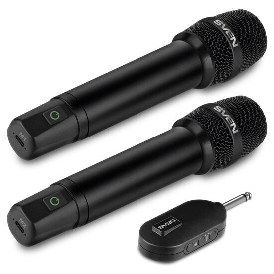 Set din două microfoane SVEN MK-742, Fără fir