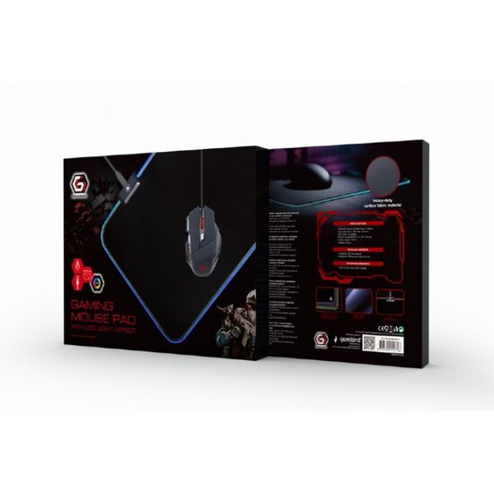 Коврик для мыши Gembird MP-GAMELED-M, изображение 6