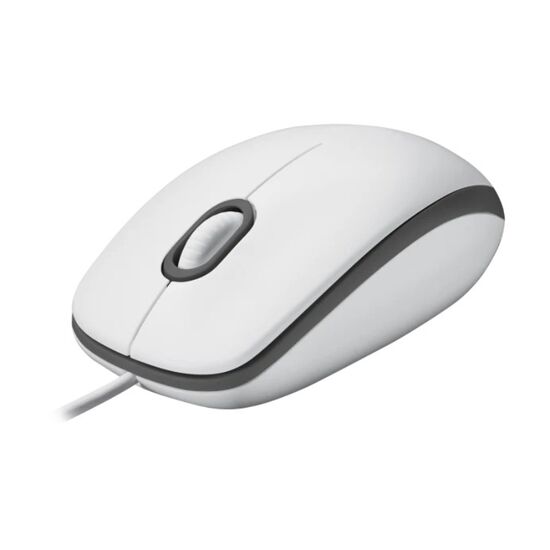 Mouse LOGITECH M100, White, 3 image