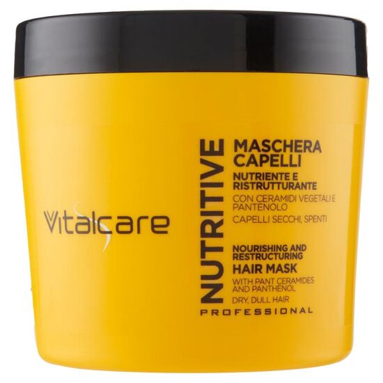 Masca pentru par VITALCARE Nutritive, Cu ceramide vegetale, 500 ml
