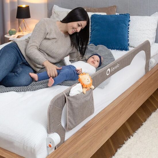 Bara de protectie LIONELO Eva Beige Melange 150 cm, 4 image