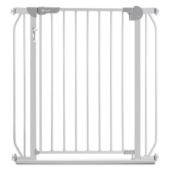 Poarta de siguranta LIONELO Truus Slim LED Grey