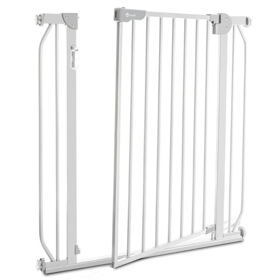Poarta de siguranta LIONELO Truus Slim LED Grey, 2 image