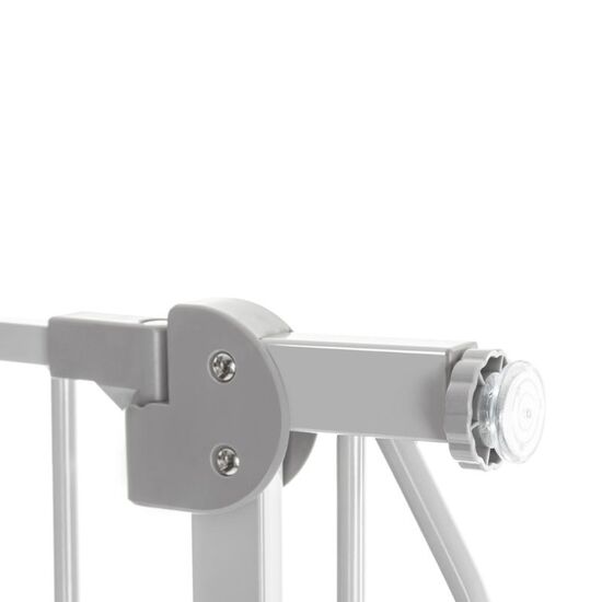 Poarta de siguranta LIONELO Truus Slim LED Grey, 5 image