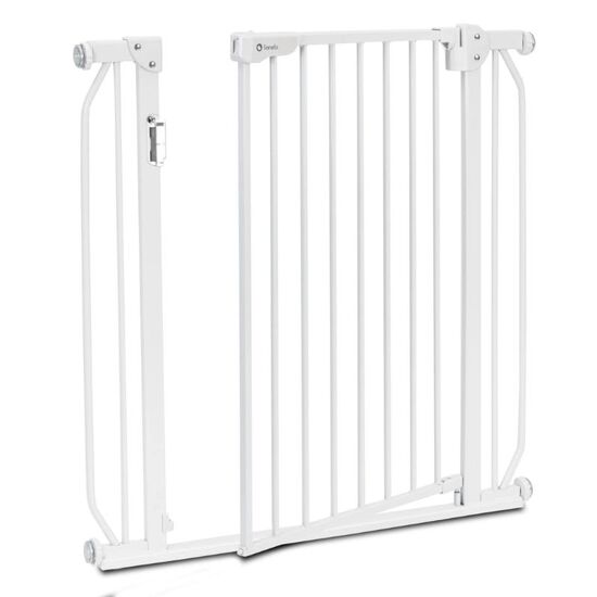 Poarta de siguranta LIONELO Truus Slim LED White, 2 image