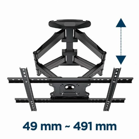 Suport pentru TV GEMBIRD WM-75ST-01, 32"-75", 4 image