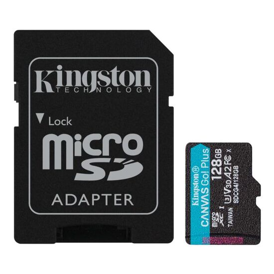 Карта памяти microSD KINGSTON Canvas Go! Plus, 128 ГБ, изображение 2