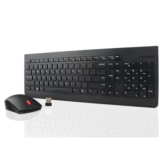 Комплект клавиатура + мышь LENOVO, USB, Black, изображение 2